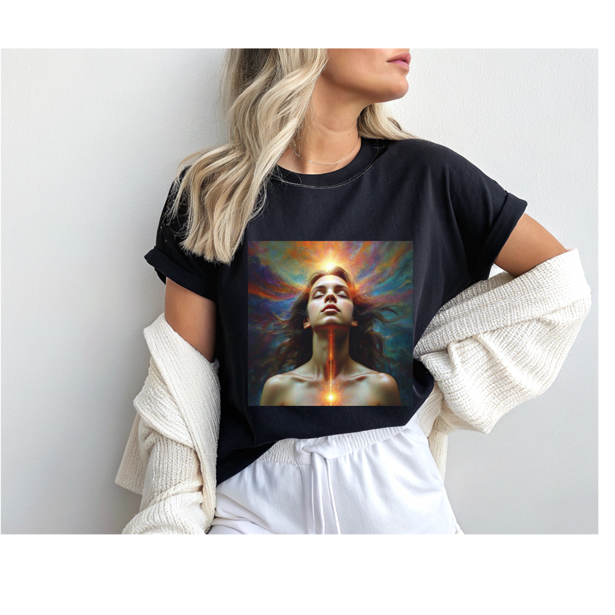 spiritual theme t-shirt