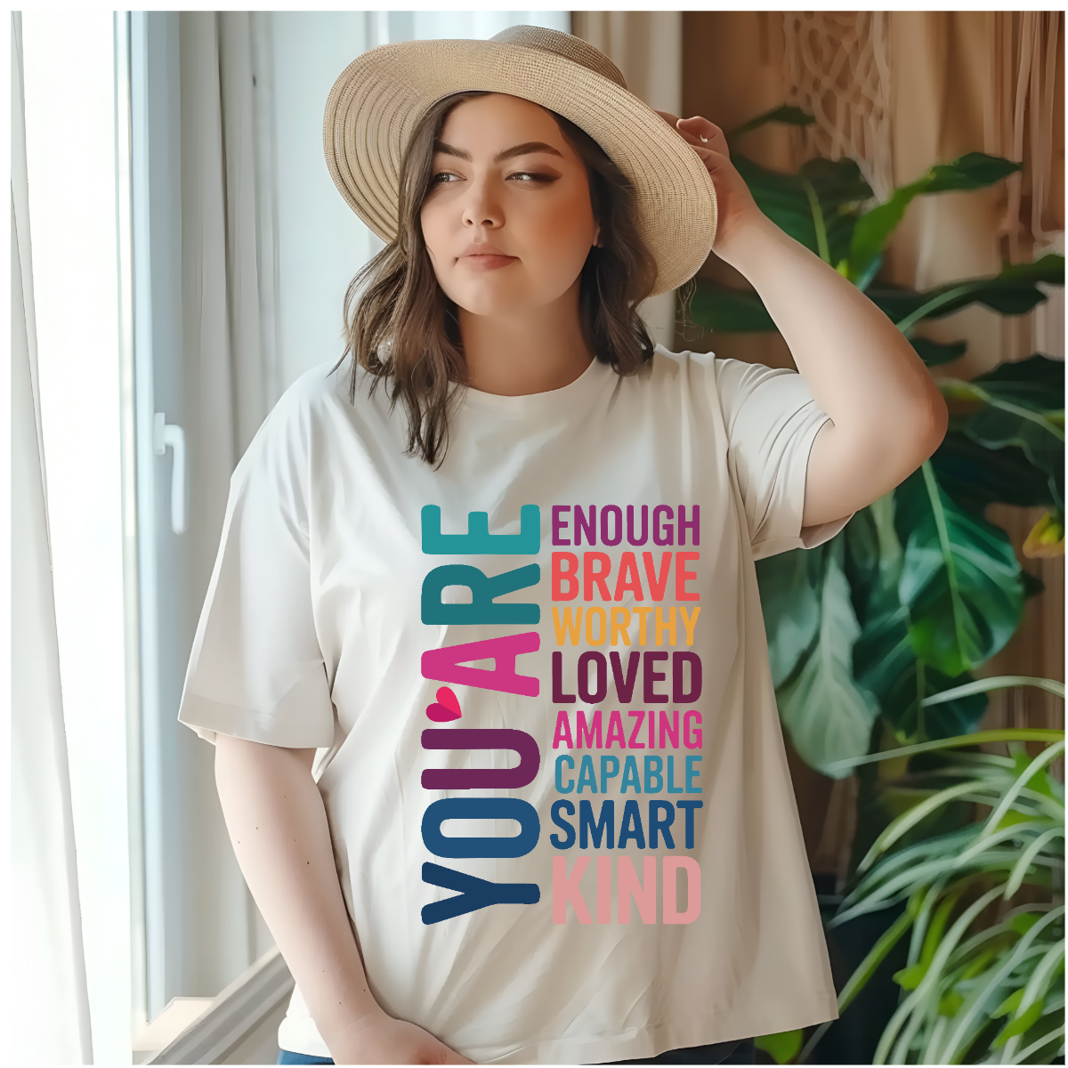 Uplifting quote t-shirt